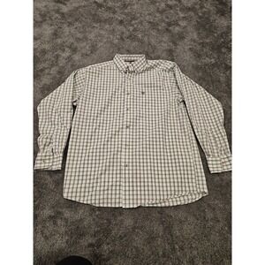 Ariat Pro Series Apollo Cisse LS Men's Plaid Button-Up Shirt Medium Vented